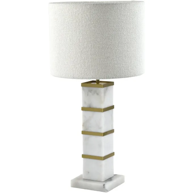 Richmond Interiors Tafellamp Celinae white including lampshade