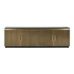 Richmond Interiors TV-dressoir Ironville 4-deuren (Gold)