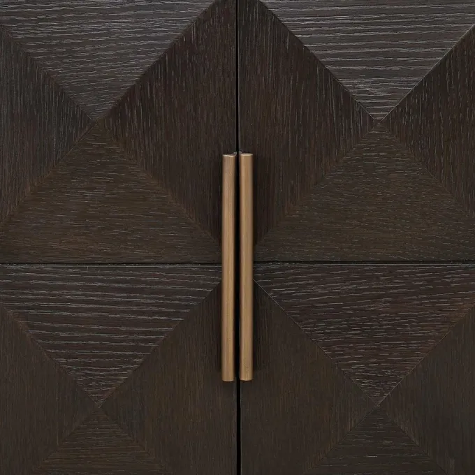 Richmond Interiors Tv-dressoir Claremont 4-deurs Bruin