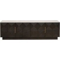 Richmond Interiors Tv-dressoir Claremont 4-deurs Bruin