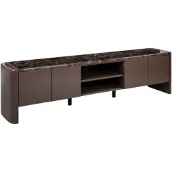 Richmond Interiors TV-meubel Almundi chocolade bruin