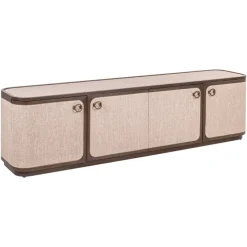 Richmond Interiors TV-meubel Willox brown 4-doors