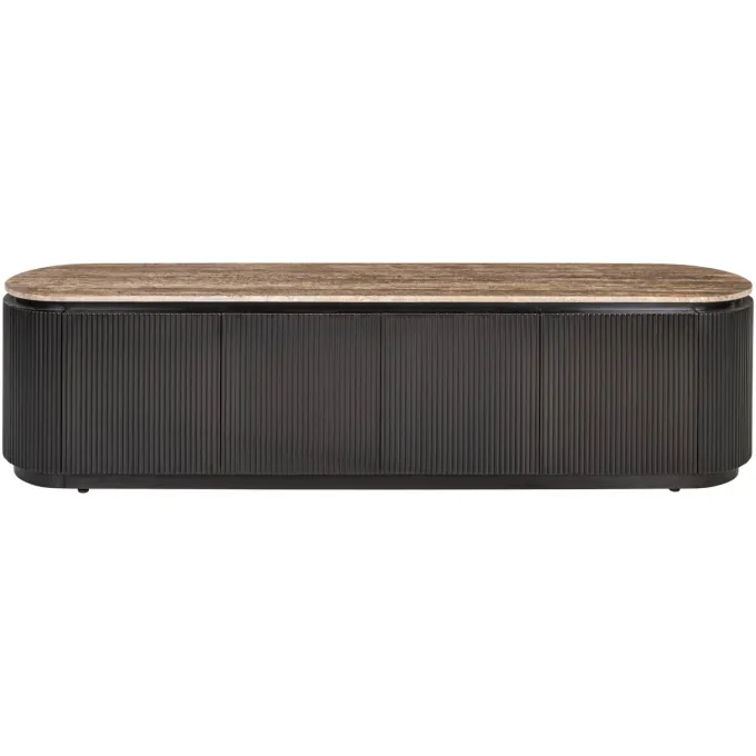 Richmond Interiors TV-meubel Russo brown 4-doors