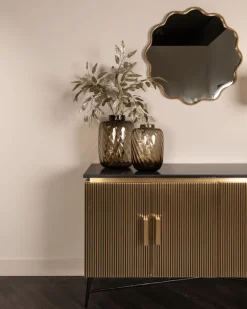Richmond Interiors Vaas Elora bruin klein