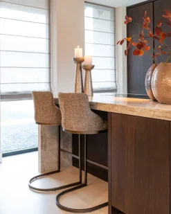 Richmond Interiors Vaas Jony donkerbruin