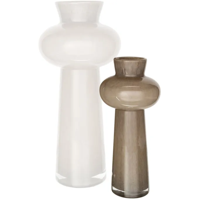 Richmond Interiors Vaas Lunor taupe groot