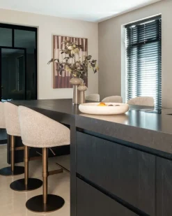 Richmond Interiors Vaas Lunor taupe klein