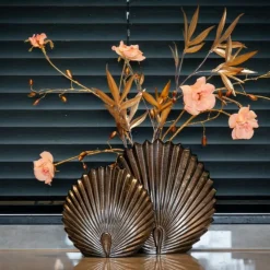 Richmond Interiors Vaas Mara antiek brons groot