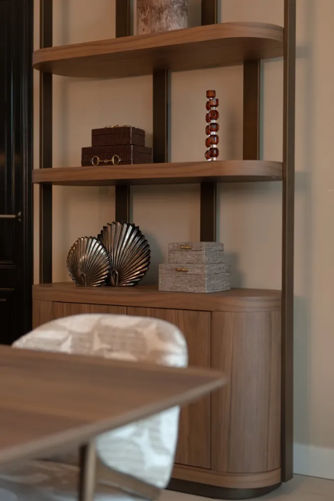 Richmond Interiors Vaas Mara antiek brons klein