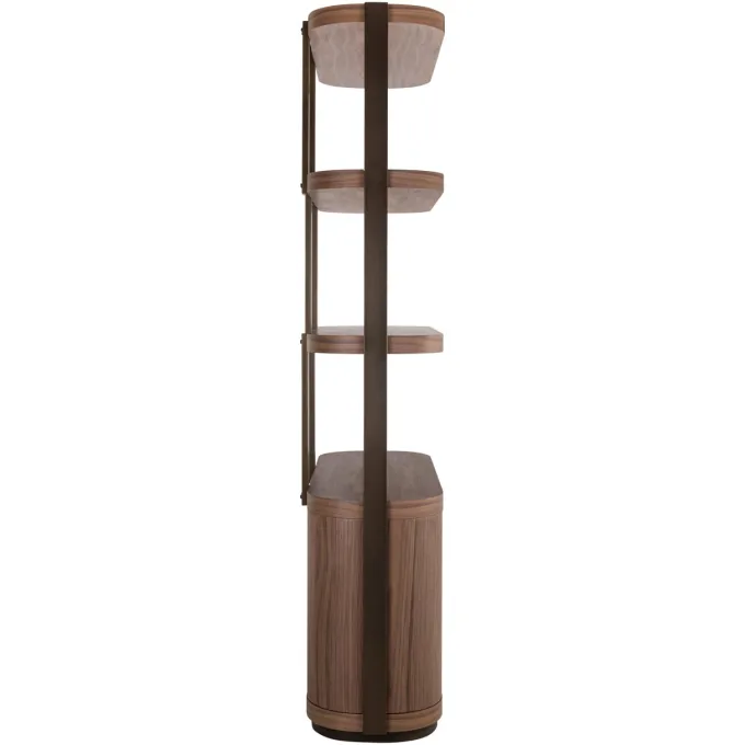 Richmond Interiors Vakkenkast Windsor Walnoot 120 cm