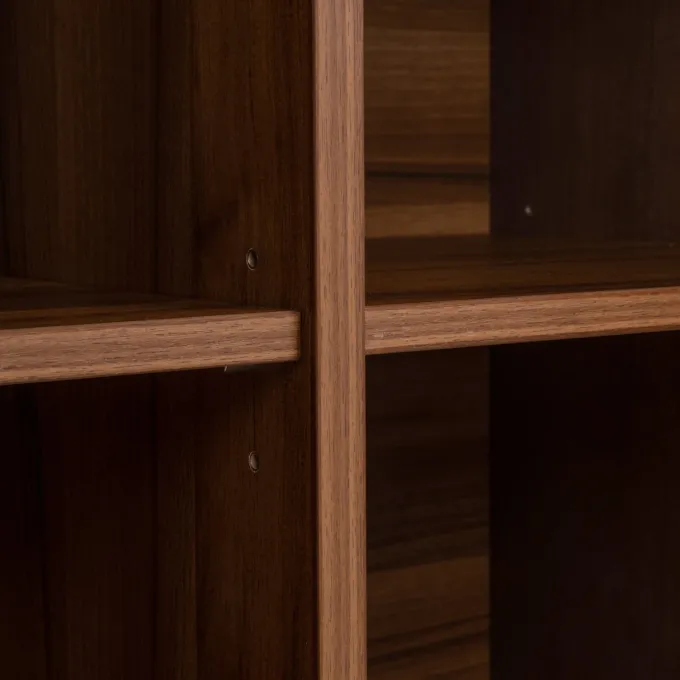 Richmond Interiors Vakkenkast Windsor Walnoot 120 cm