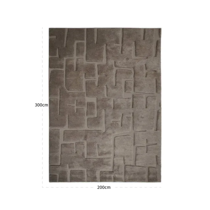 Richmond Interiors Vloerkleed Cortesin almond 200x300