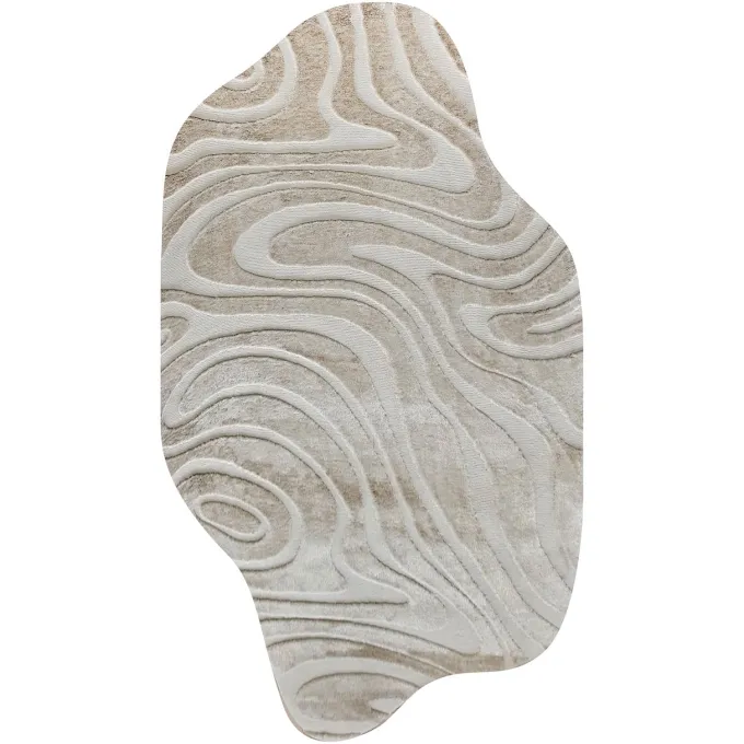 Richmond Interiors Vloerkleed Ivar beige 200x350