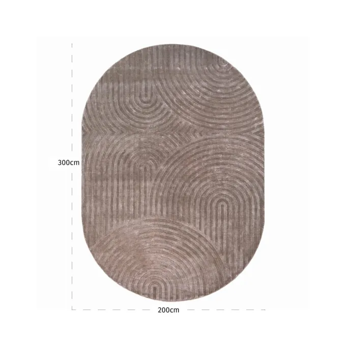 Richmond Interiors Vloerkleed Bayon beige 200x300