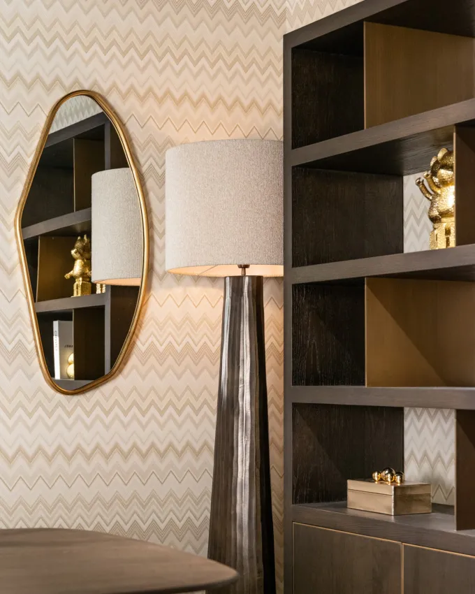 Richmond Interiors Vloerlamp Velvyn brons