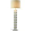 Richmond Interiors Vloerlamp Celinae white including lampshade