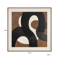 Richmond Interiors Wall art Euphoria brown links