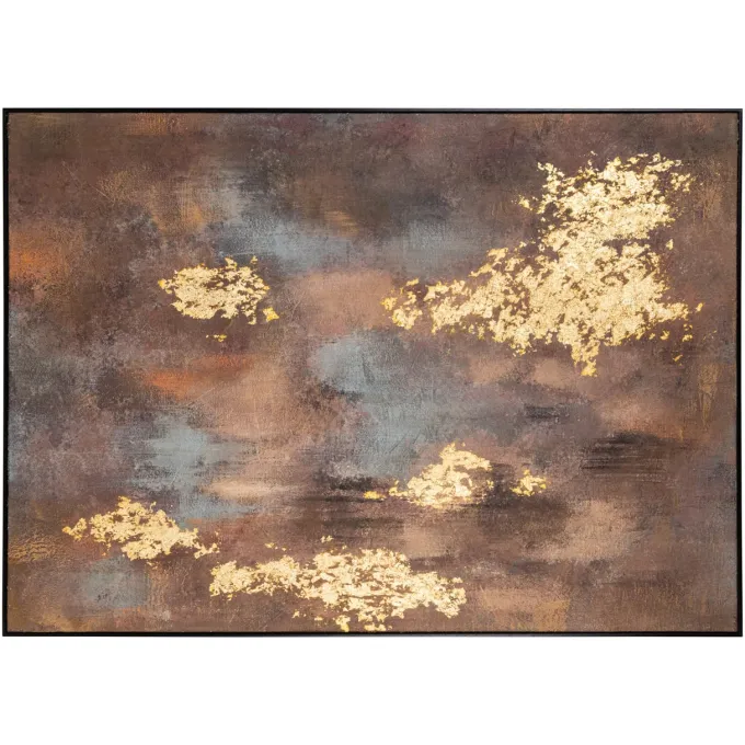 Richmond Interiors Wall art Golden gleam gold