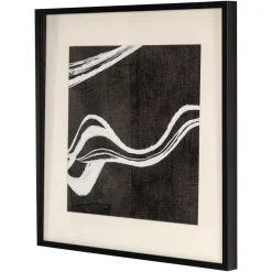 Richmond Interiors Wall art Jozra Zwart / Wit