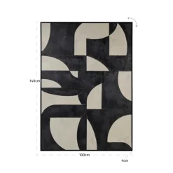 Richmond Interiors Wall art Splendor black