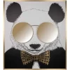 Richmond Interiors Wall art shiny Panda