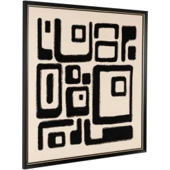 Richmond Interiors Wall art Shanita Zwart / Wit