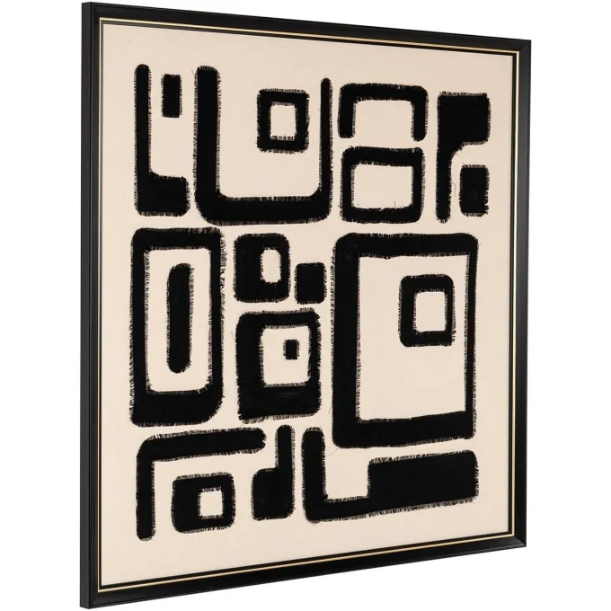 Richmond Interiors Wall art Shanita Zwart / Wit