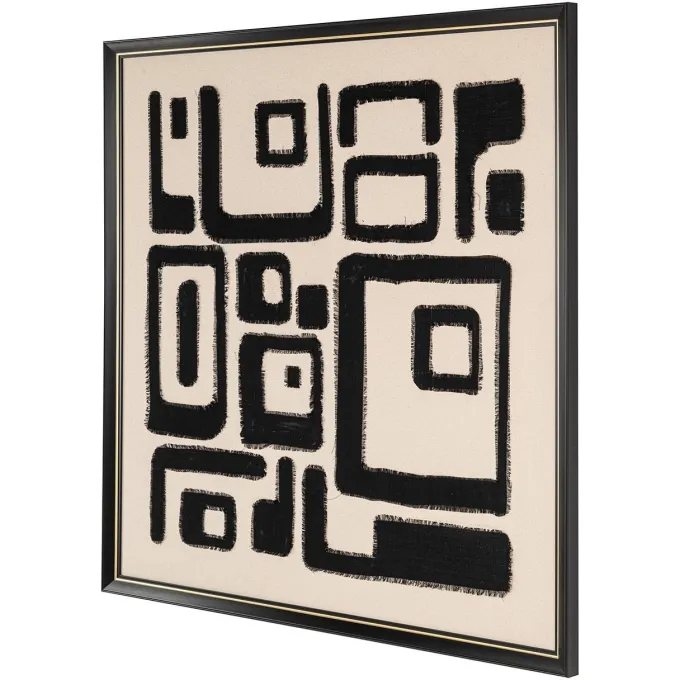 Richmond Interiors Wall art Shanita Zwart / Wit