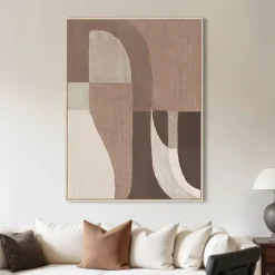 Richmond Interiors Wall art Tatu links bruin