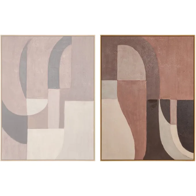 Richmond Interiors Wall art Tatu links bruin