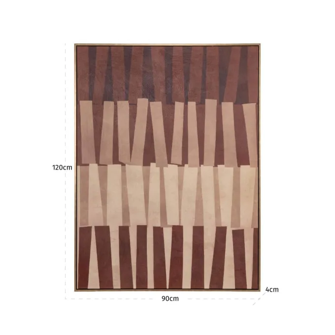 Richmond Interiors Wall art Voga bruin