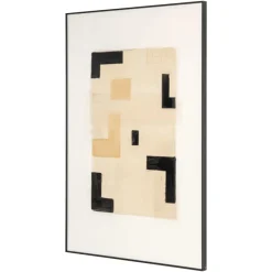 Richmond Interiors Wall art Vortex beige links
