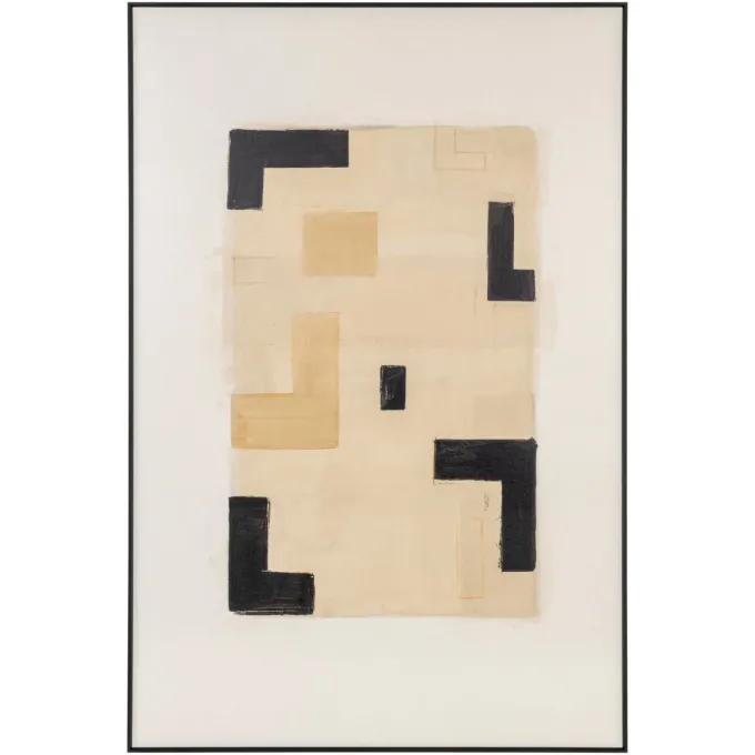 Richmond Interiors Wall art Vortex beige links