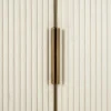Richmond Interiors Wandkast Tivoli 2-deurs 3 open planken Wit