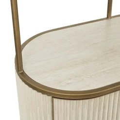 Richmond Interiors Wandkast Tivoli 2-deurs 3 open planken Wit