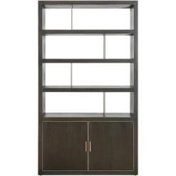 Richmond Interiors Wandkast Rivertree 3-planken 2-deurs Bruin