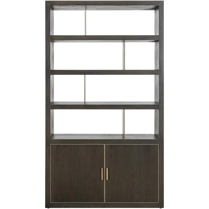 Richmond Interiors Wandkast Rivertree 3-planken 2-deurs Bruin
