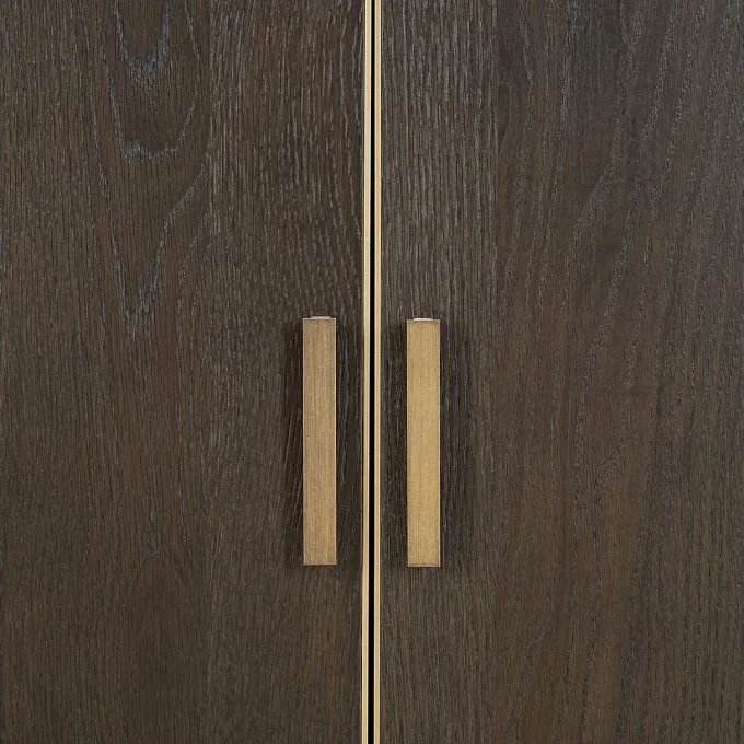 Richmond Interiors Wandkast Rivertree 3-planken 2-deurs Bruin