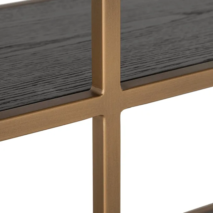 Richmond Interiors Wandkast Carter brown large 4-doors