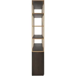 Richmond Interiors Wandkast Carter brown large 4-doors