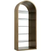 Richmond Interiors Wandkast Bowic geborsteld Goud