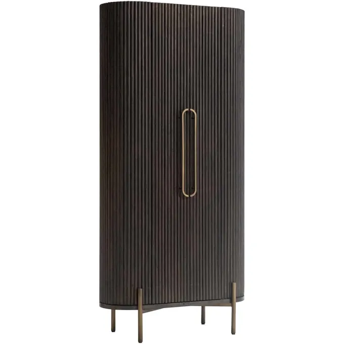 Richmond Interiors Wandkast Luxor 1-deur (Brown)