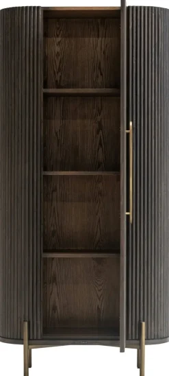 Richmond Interiors Wandkast Luxor 1-deur (Brown)