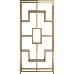 Richmond Interiors Wandkast Magnus brushed Goud Brushed