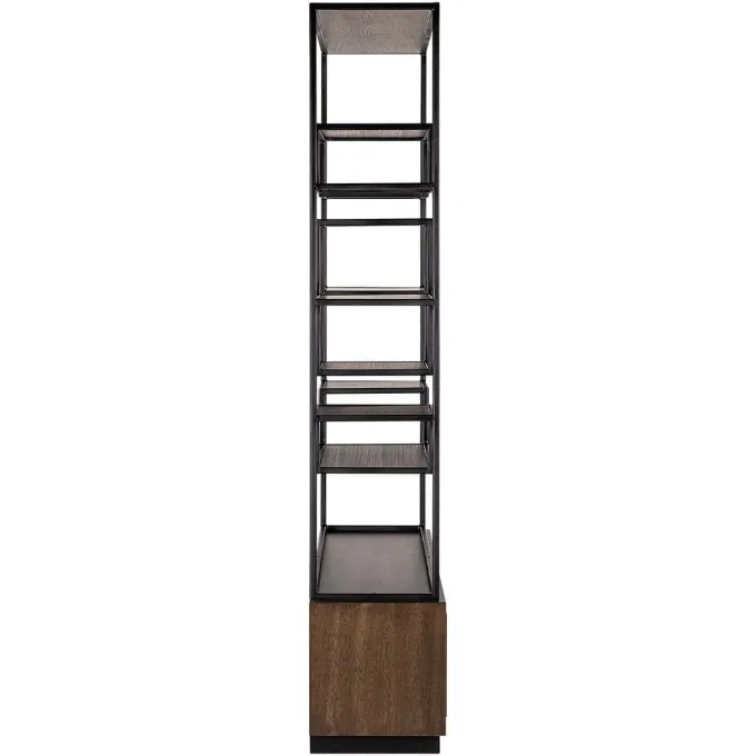 Richmond Interiors Wandkast Bonvoy Bruin 2-laden Bruin