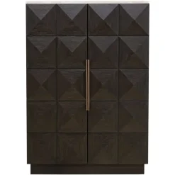 Richmond Interiors Wandkast Claremont 2-deurs Bruin