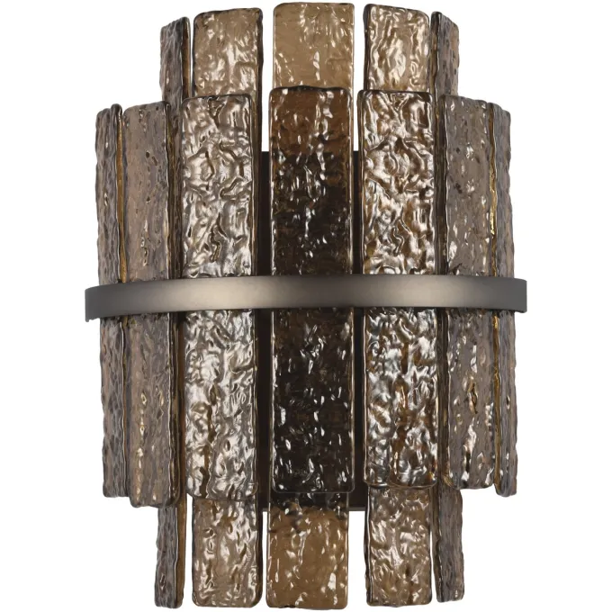Richmond Interiors Wandlamp Lumy bruin