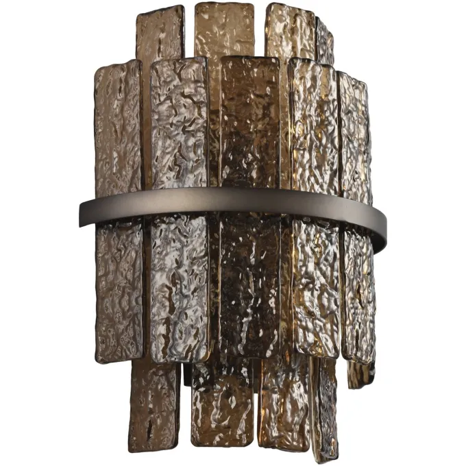 Richmond Interiors Wandlamp Lumy bruin