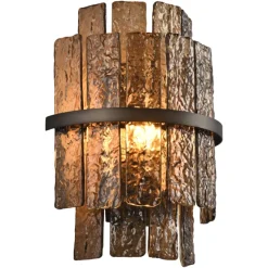 Richmond Interiors Wandlamp Lumy bruin