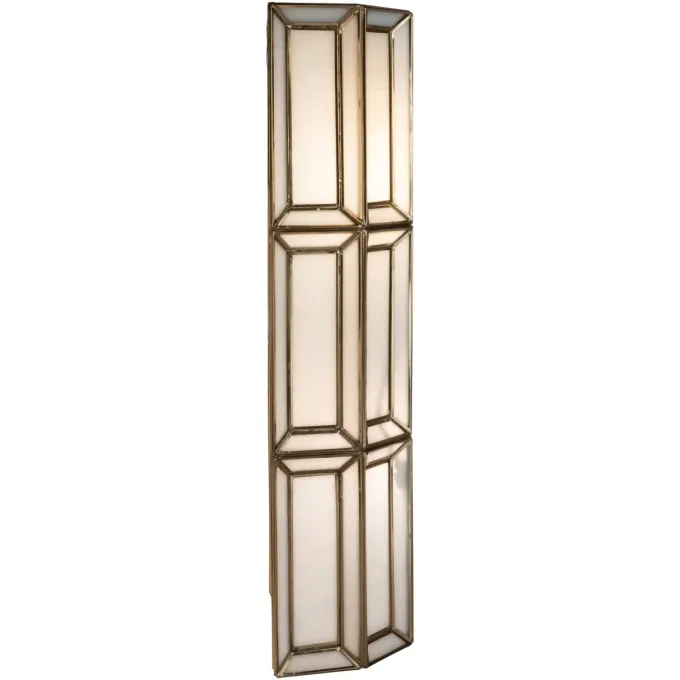 Richmond Interiors Wandlamp Opal antiek brons